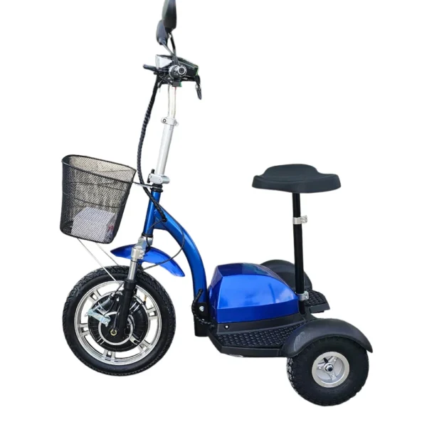 Електрическа триколка volt electric a2, 750w, 48v, син металик