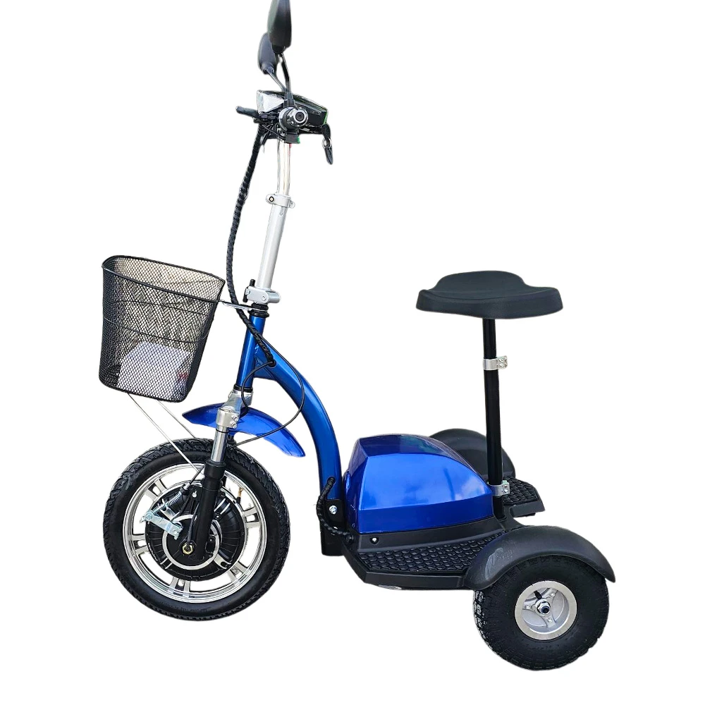 Електрическа триколка volt electric a2, 750w, 48v, син металик