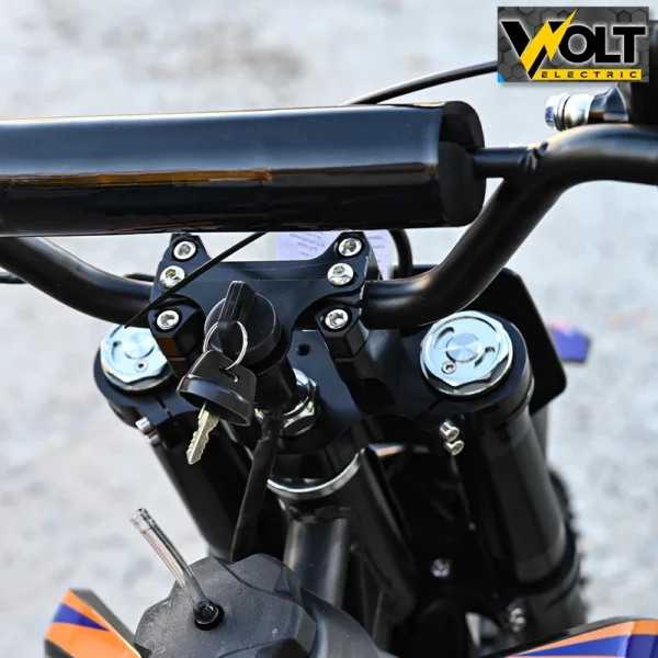 Кросов мотор 125cc, 85км/ч, 7kw, ip54, 19" предни гуми, оранжев