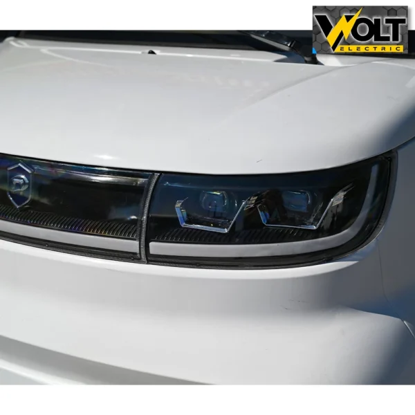 Електрически автомобил bullmax bn603, eec, l6e, 3000w, 72v, 105ah литиева батерия, бял