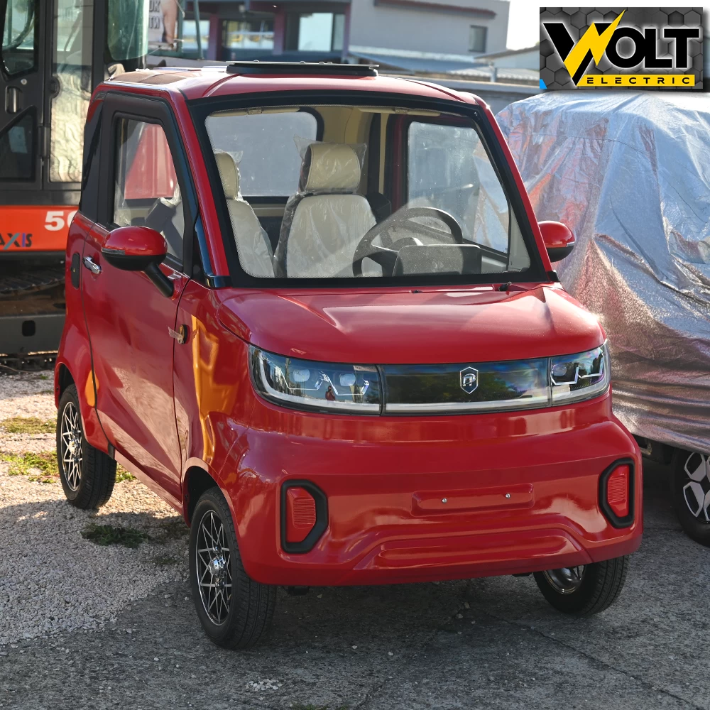 Електрически автомобил bullmax bn603, eec, l6e, 3000w, 72v, 105ah литиева батерия, червен