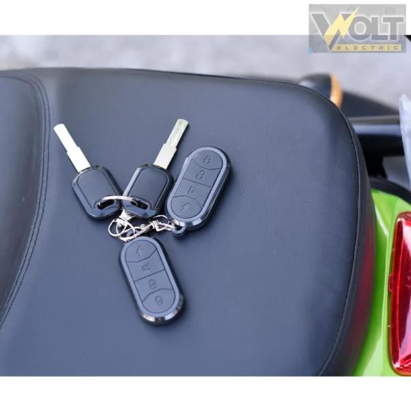 Двуместна електрическа триколка volt electric pudding pro, 1800w, синя