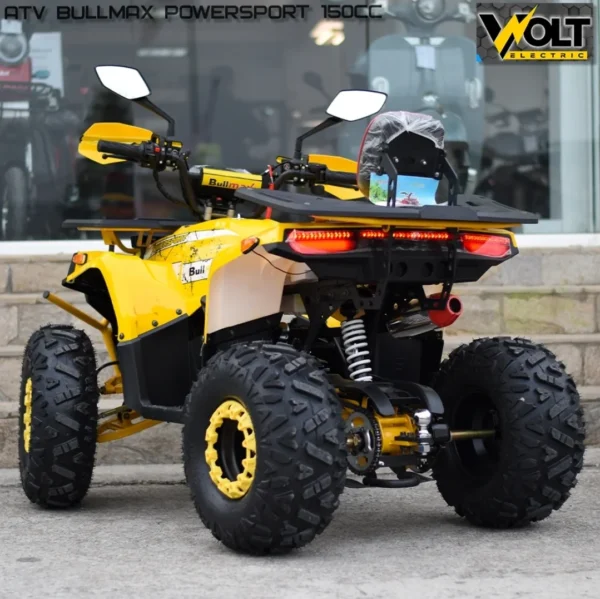 atv bullmax powersport 150cc r n d автоматик, 8" гуми, с теглич, тъмносин цвят