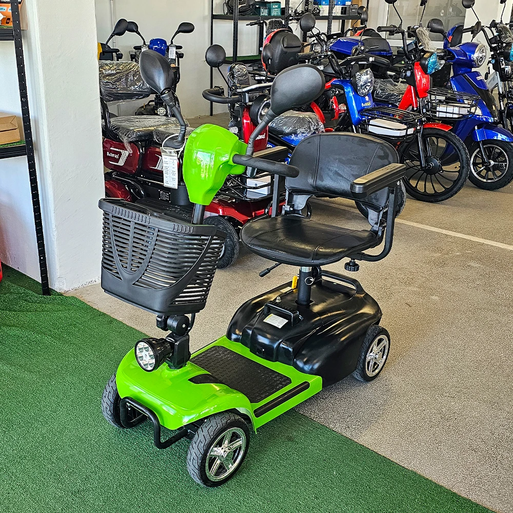 Инвалидна електрическа четириколка volt electric n1 maxi 500w, разглобяема, 500w, зелена