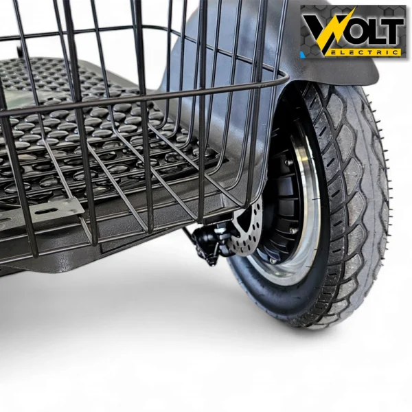 Електрическа триколка volt electric a3+ с два двигателя, задно задвижване, 1200w, 48v, blue