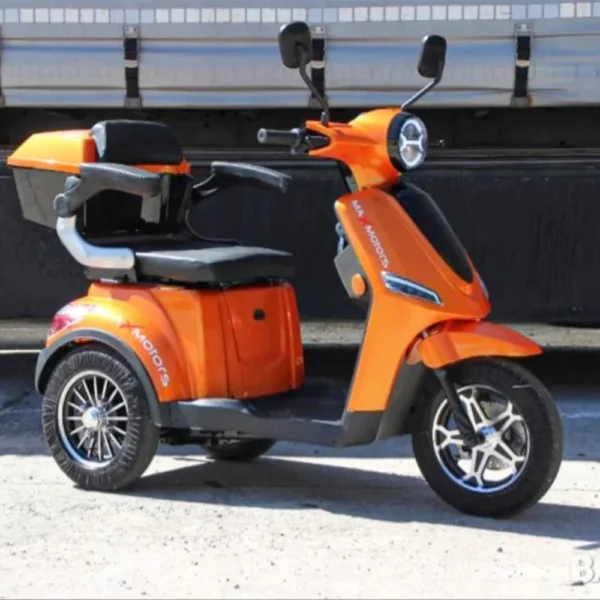 Електрическа триколка max motors fm1, 1500w, оранжева
