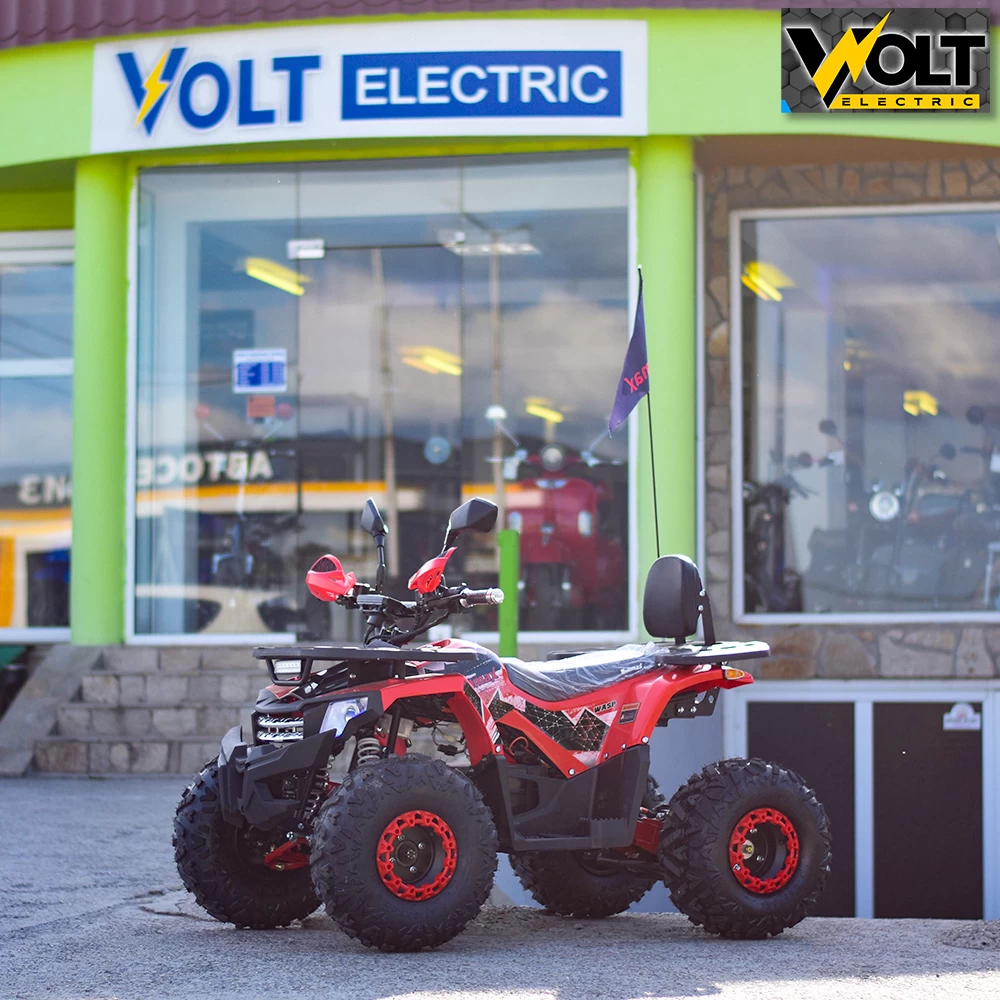 Електрическо atv bullmax wasp 2000w, 60v, 20ah red