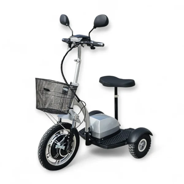 Електрическа триколка volt electric a2, 750w, 48v, сив металик