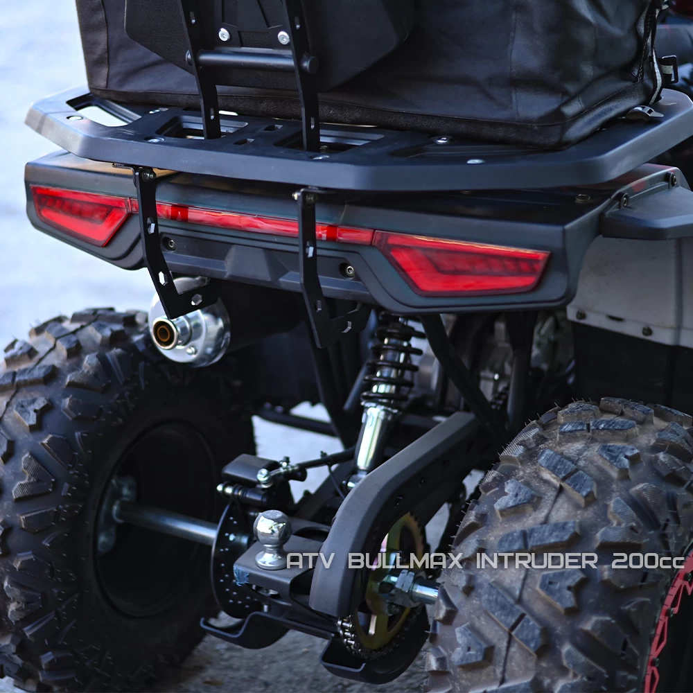 atv bullmax intruder 200cc, лебедка, теглич, подгрев на ръкохватките, red camouflage