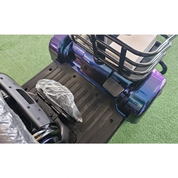 Електрическа четириколка bullmax a9, рекуперация, магнитна спирачка, 1500w, 48v/20ah, синя