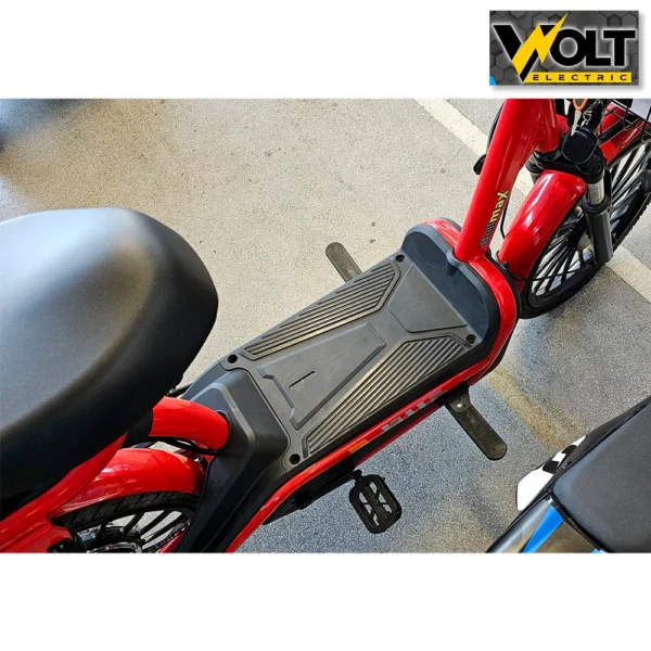 Електрически скутер велосипед с педали 20" джанти, bullmax snake, 750w, 48v, 20ah, red