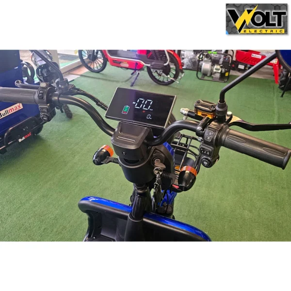 tриместна карго триколка bullmax b10 ce cargo, 2000w, 60v, със ce сертификат