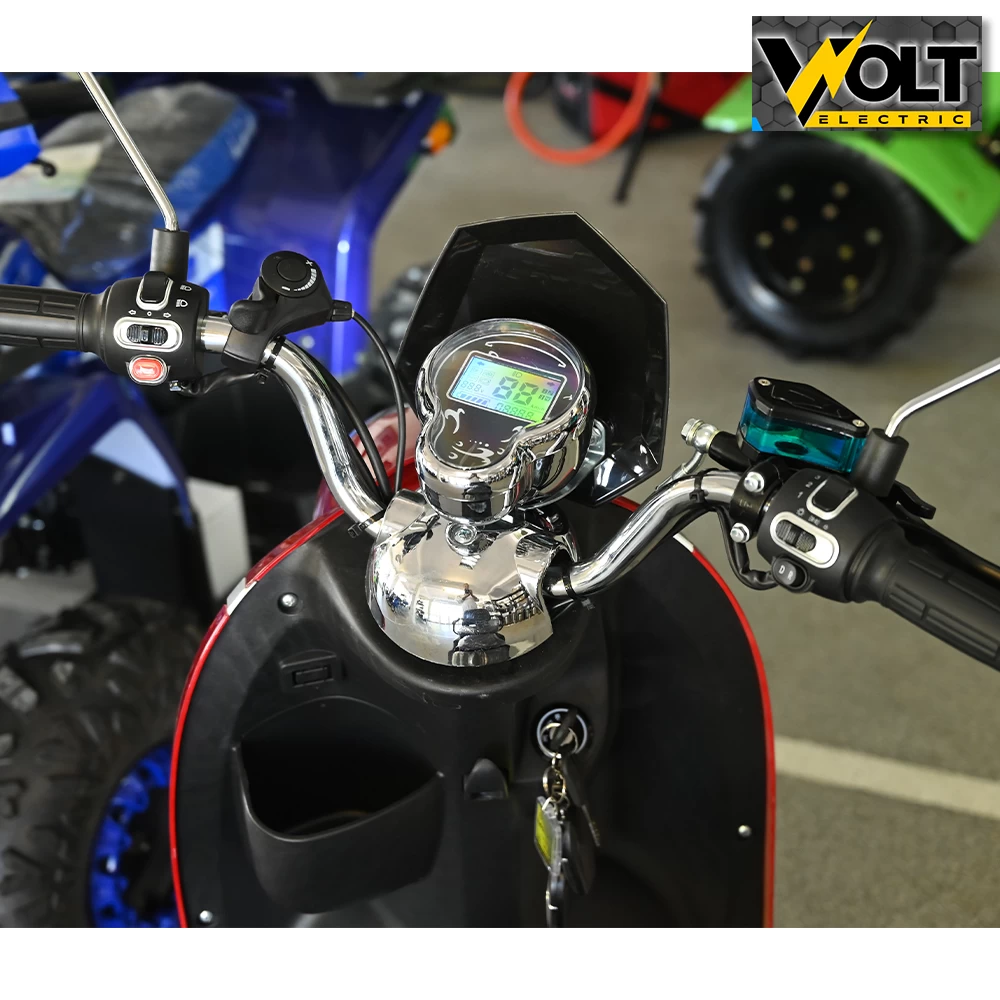 offroad триместна електрическа триколка max motors x2 led 1500w