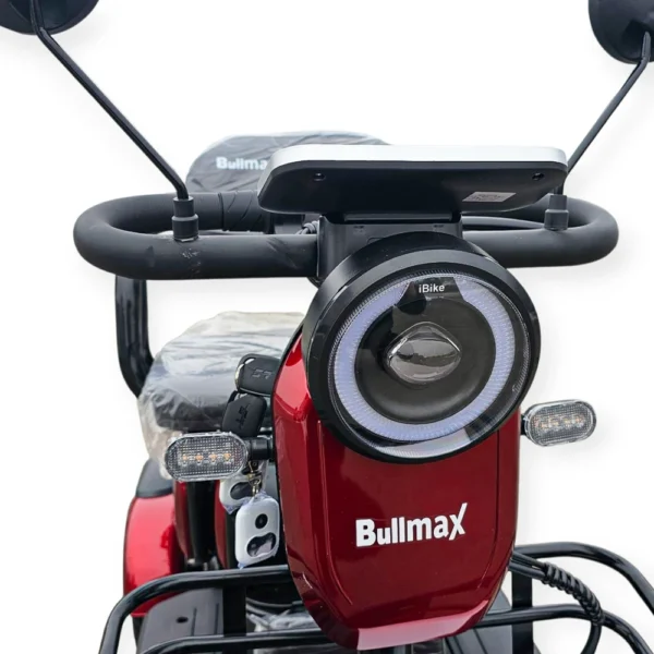 Електрическа четириколка bullmax a9, рекуперация, магнитна спирачка, 1500w, 48v/20ah