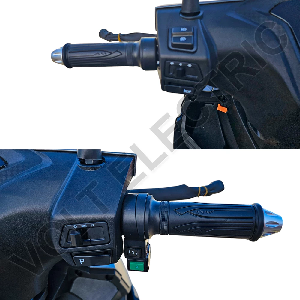 Електрически скутер max motors super g 3000w, 60v, 32ah, 100км пробег, тъмносив графит