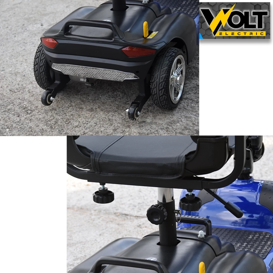 Електрическа четириколка volt electric n1, 500w, 24v, син цвят