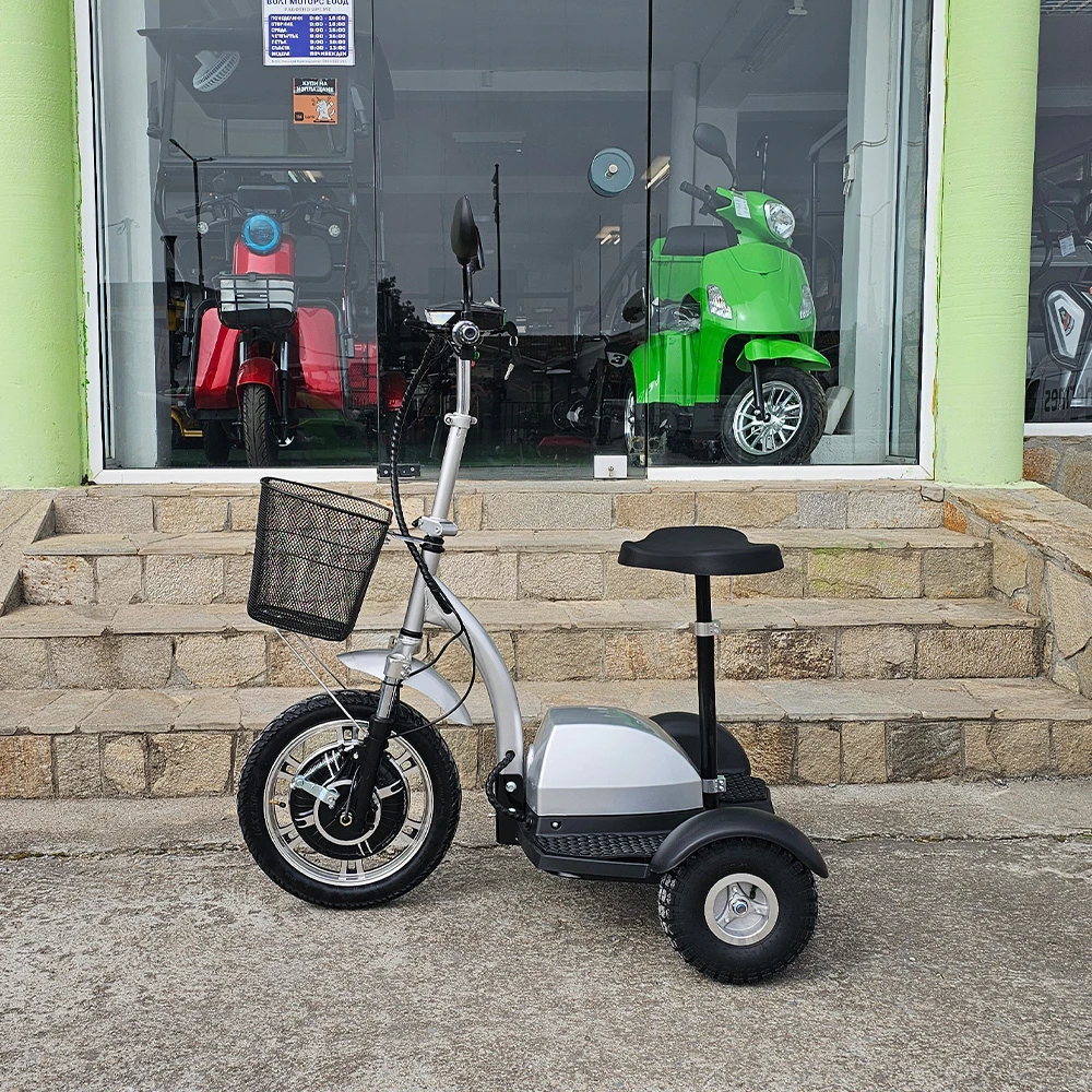 Електрическа триколка volt electric a2, 750w, 48v, сив металик