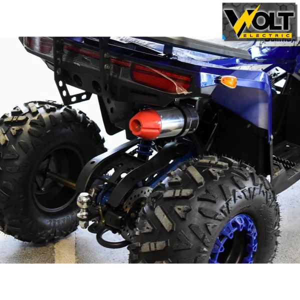 atv bullmax powersport 150cc r n d автоматик, 8" гуми, с теглич, тъмносин цвят