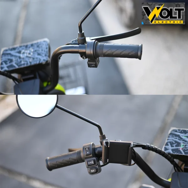 Електрически скутер велосипед с педали 20" джанти, bullmax snake, 750w, 48v, 20ah, green