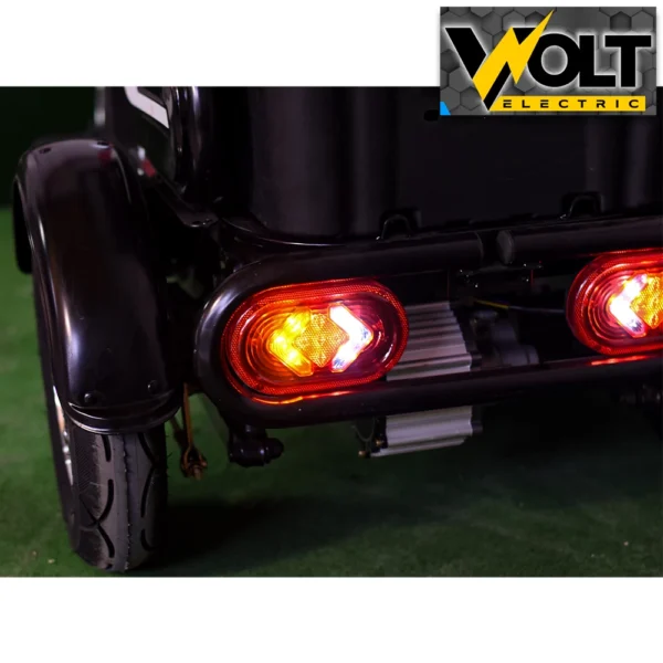 Електрическа триколка bullmax c1 black 1500w, 20ah