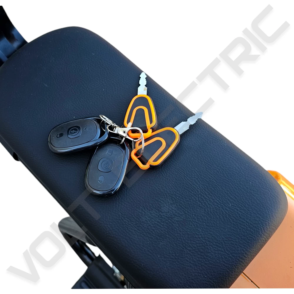 Двуместен електрически скутер педалетка bullmax fly, 20" джанти, 750w, 12ah, orange