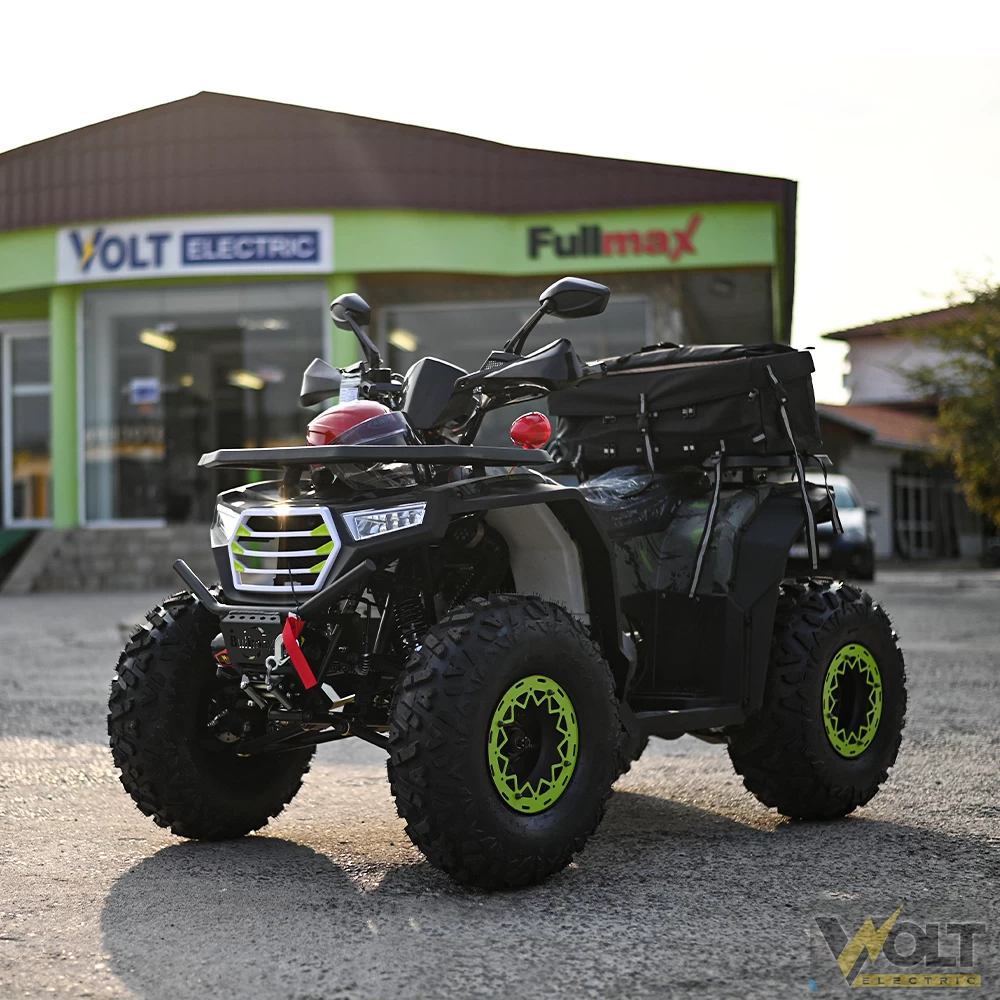 atv 200cc bullmax r n d автоматик, лебедка, теглич, green camouflage