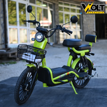 Електрически скутер- велосипед с педали 20″ джанти, BULLMAX SNAKE, 750W, 48V, 20Ah, GREEN