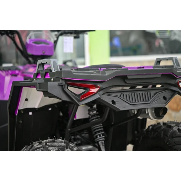 atv 150 кубика, полуавтомат, четиритактово, zigo, лилаво, с теглич
