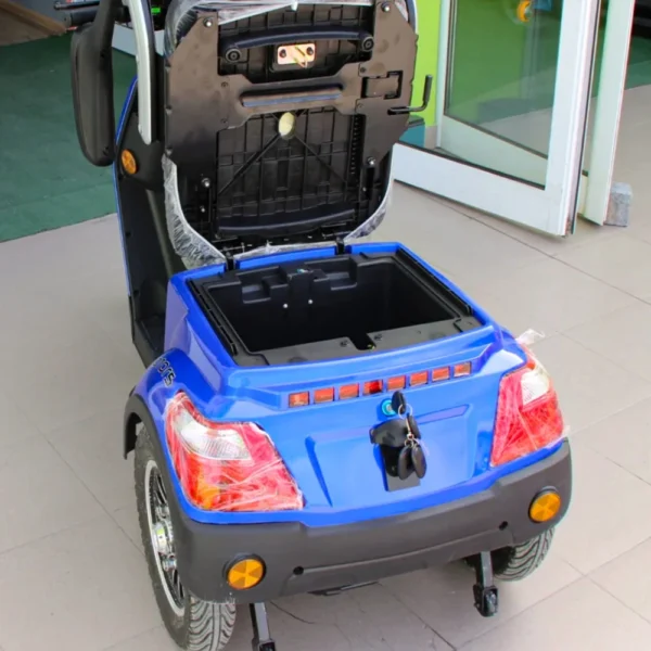 Електрическа триколка max motors fm1, 1500w, син металик