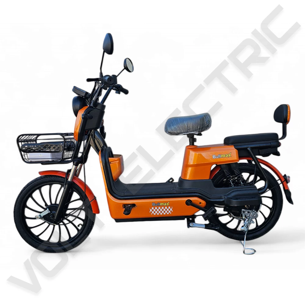 Двуместен електрически скутер педалетка bullmax fly, 20" джанти, 750w, 12ah, orange