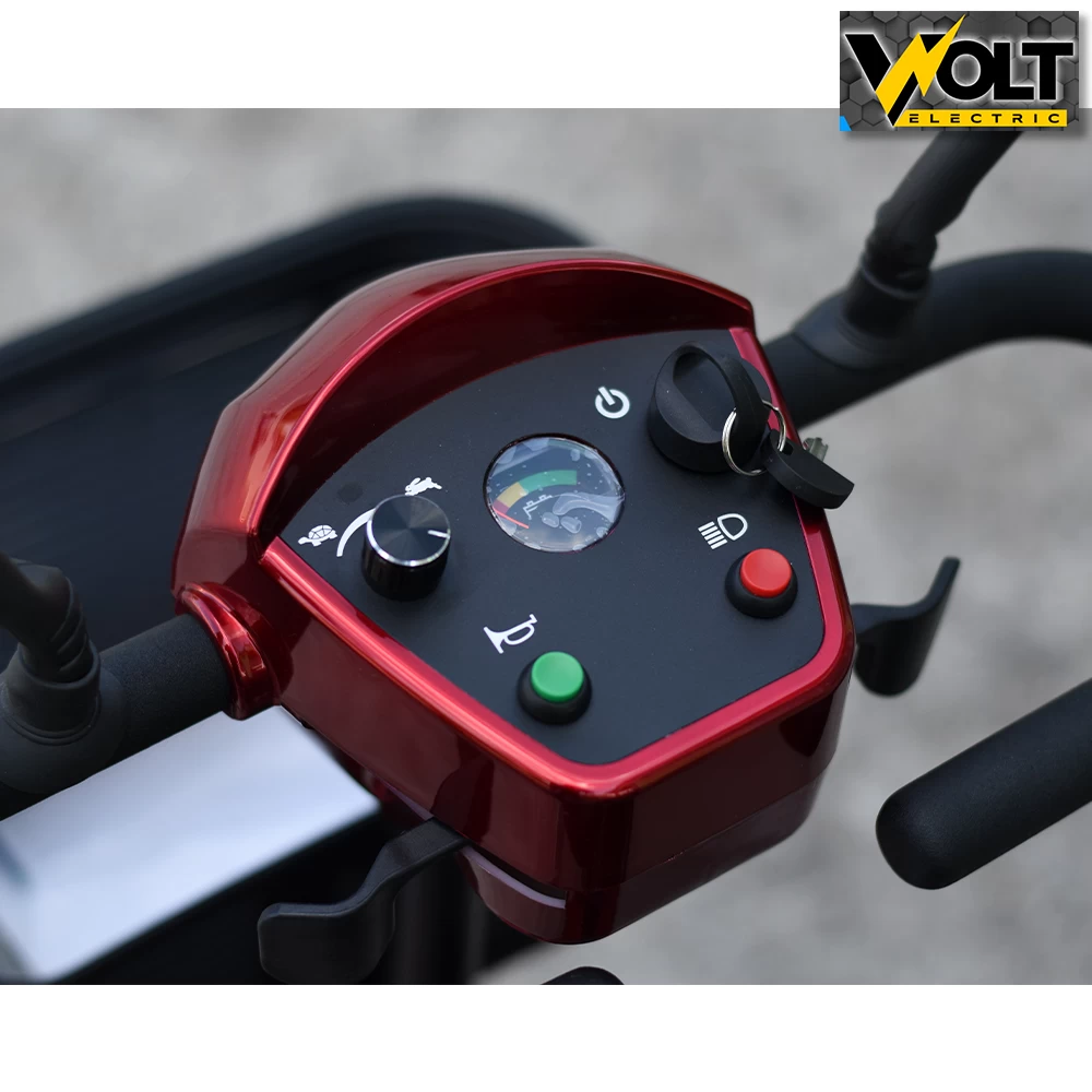 Електрическа четириколка volt electric n1, 500w, 24v, red