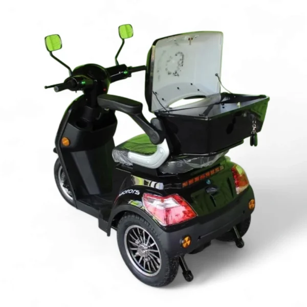 Електрическа триколка max motors fm1, 1500w, черна перла