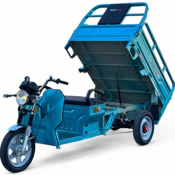Електрическа cargo товарна триколка s 800 с покрив, 2000w, 45ah, 60v, ce и eec сертификат