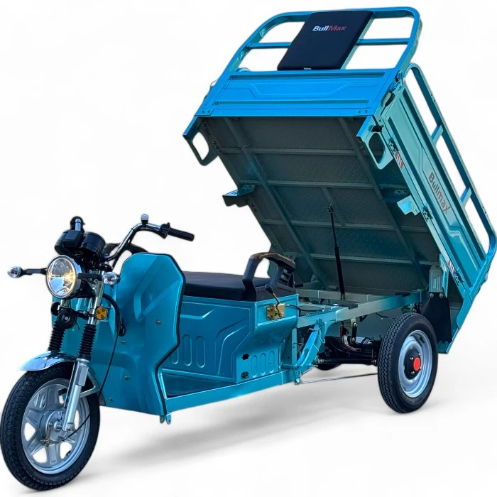 Електрическа cargo товарна триколка s 800 с покрив, 2000w, 45ah, 60v, ce и eec сертификат