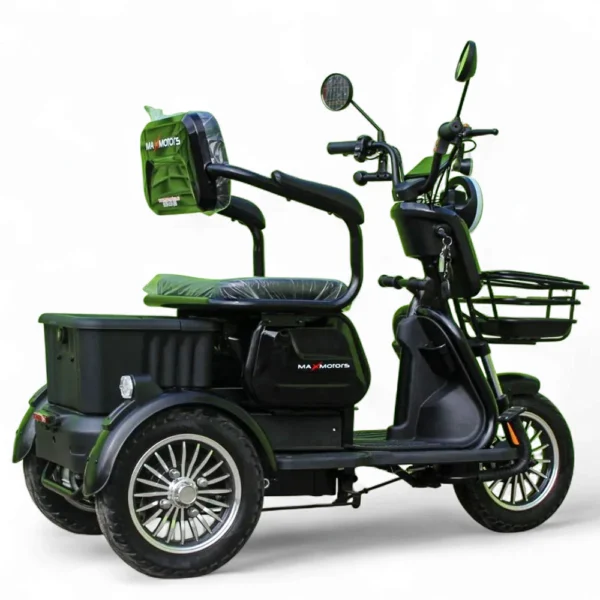 Електрическа триколка max motors x1, черен металик