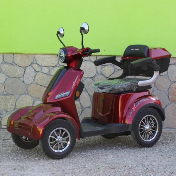 Електрическа четириколка max motors fm4 1500w, 60v, 20ah, red