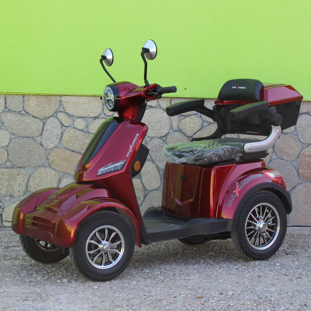 Електрическа четириколка max motors fm4 1500w, 60v, 20ah, red