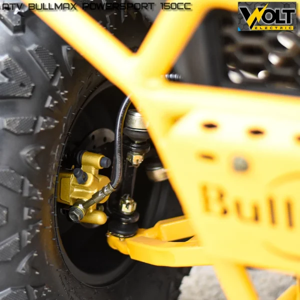 atv bullmax powersport 150cc r n d автоматик , 8" гуми, теглич, жълто