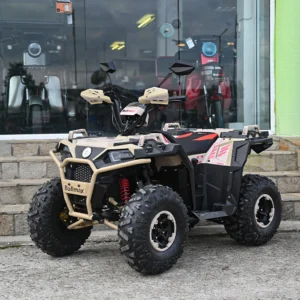 Двуместно бензиново atv bullmax zigo 150cc, Пустинна Буря, теглич, 7500rpm,55km/h