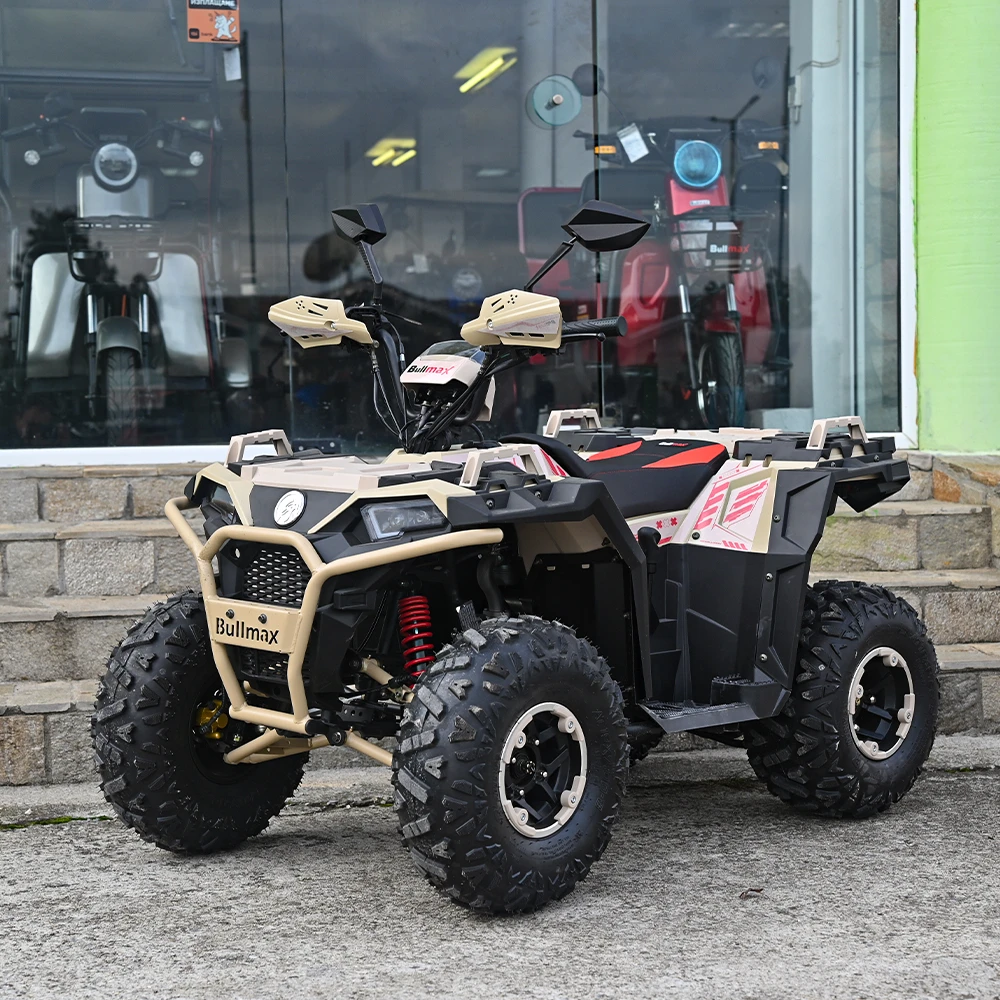 Двуместно бензиново atv bullmax zigo 150cc, Пустинна Буря, теглич, 7500rpm,55km/h