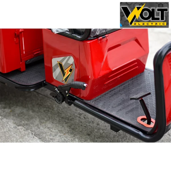 Двуместна cargo електрическа триколка volt electric a10, 1500w, red