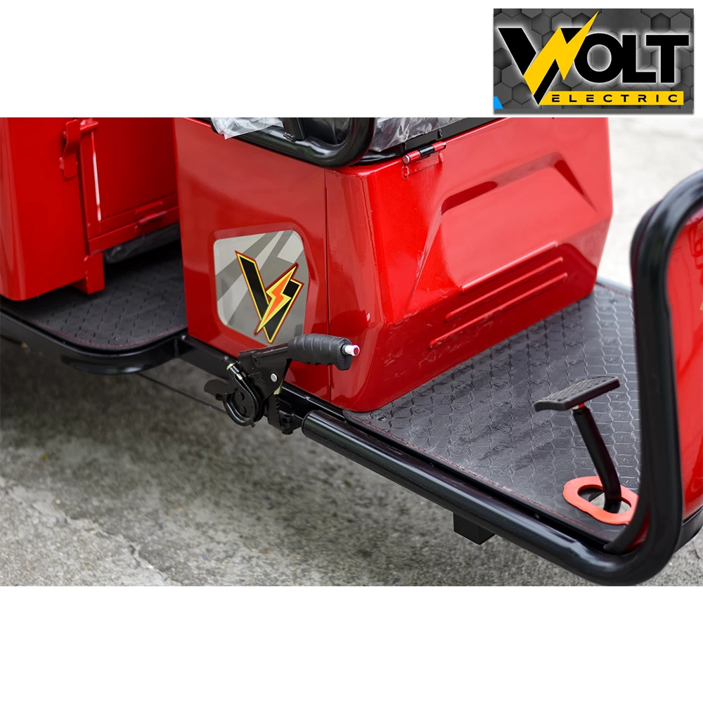 Двуместна cargo електрическа триколка volt electric a10, 1500w, red