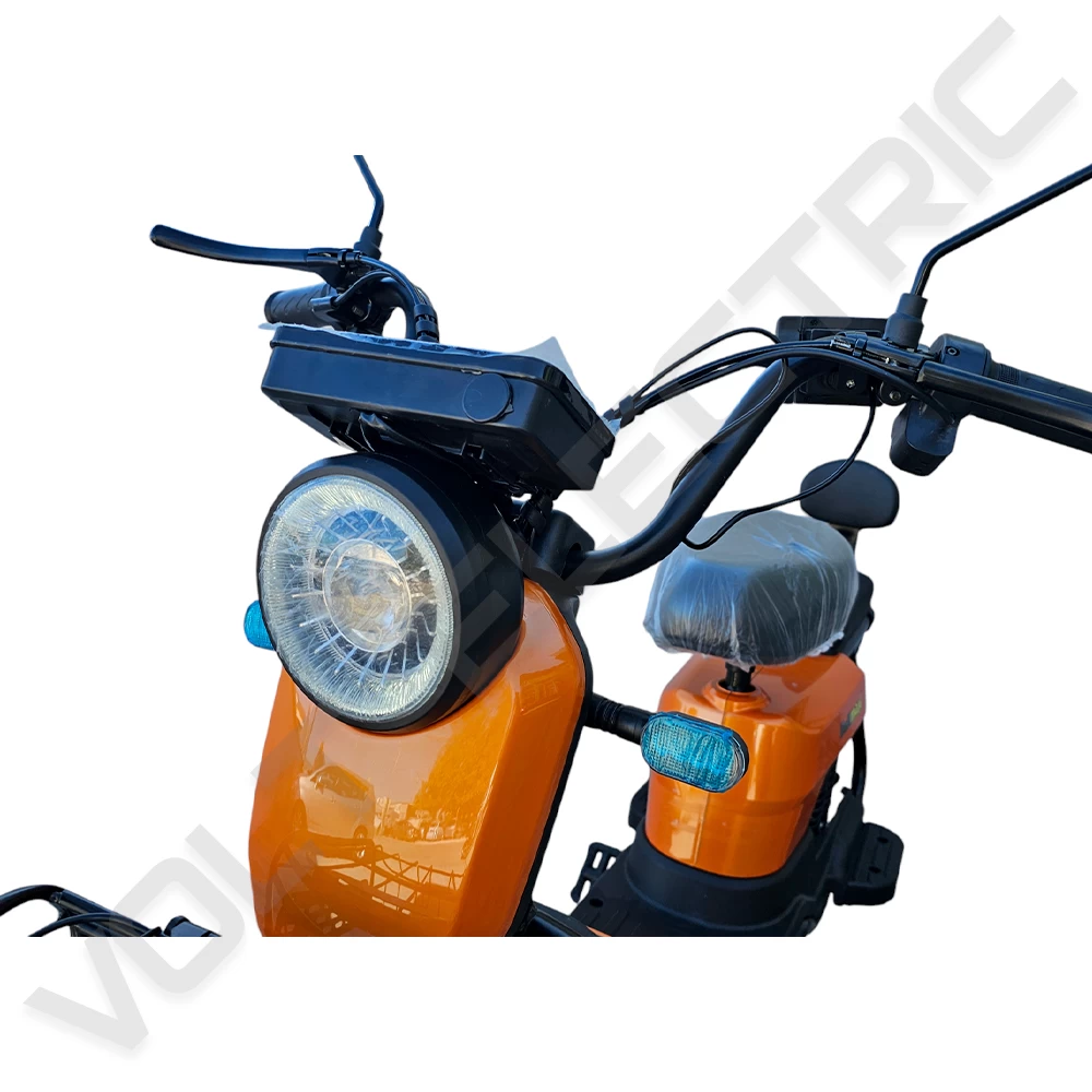 Двуместен електрически скутер педалетка bullmax fly, 20" джанти, 750w, 12ah, orange