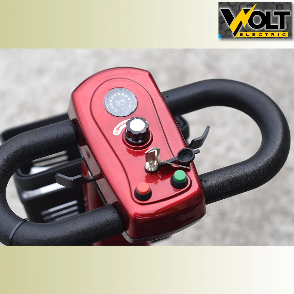 Инвалидна електрическа триколка volt electric n2, 350w, 20ah батерии, магнитна спирачка