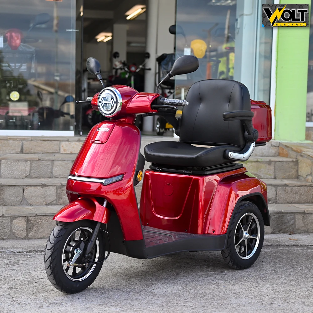 eлектрическа триколка bullmax b2 grand ce 1500w, 60v, 20ah, със сертификат