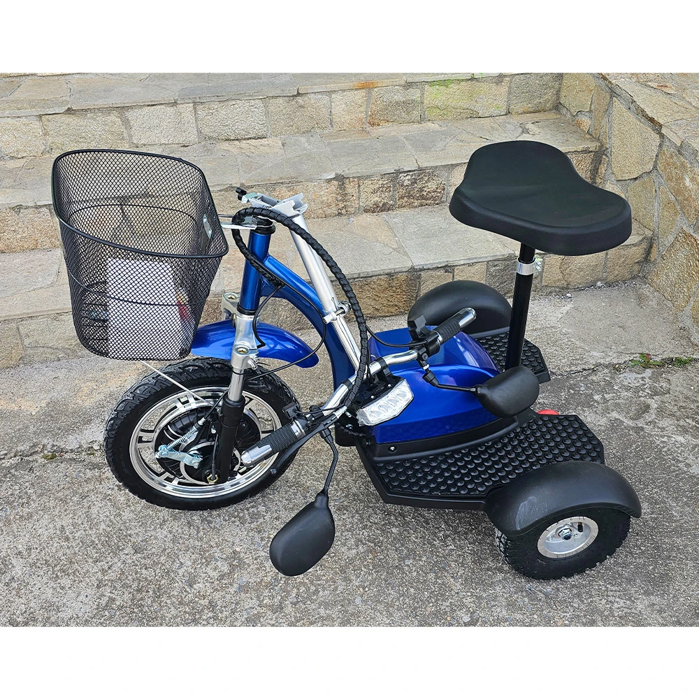 Електрическа триколка volt electric a2, 750w, 48v, син металик