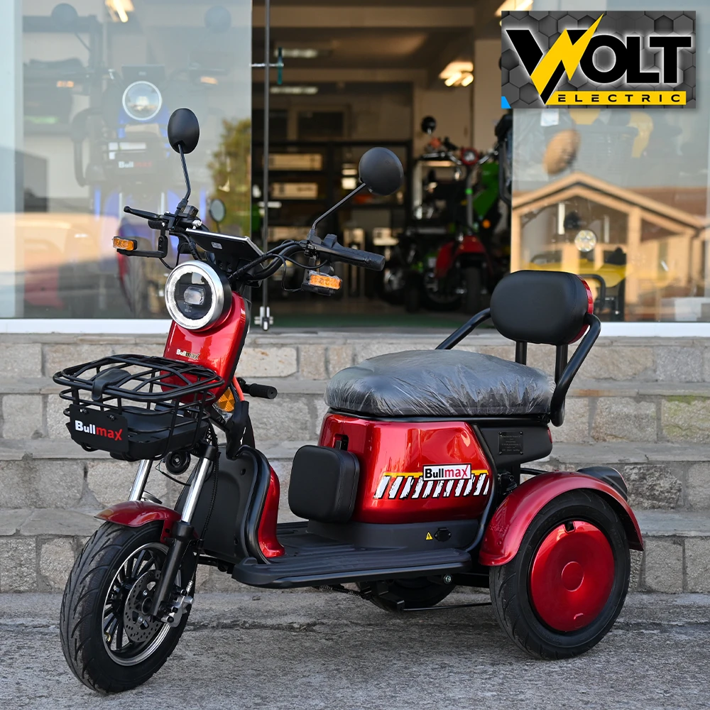 Електрическа триколка grand pudding 2000w, 60v, 20ah, ce сертификат