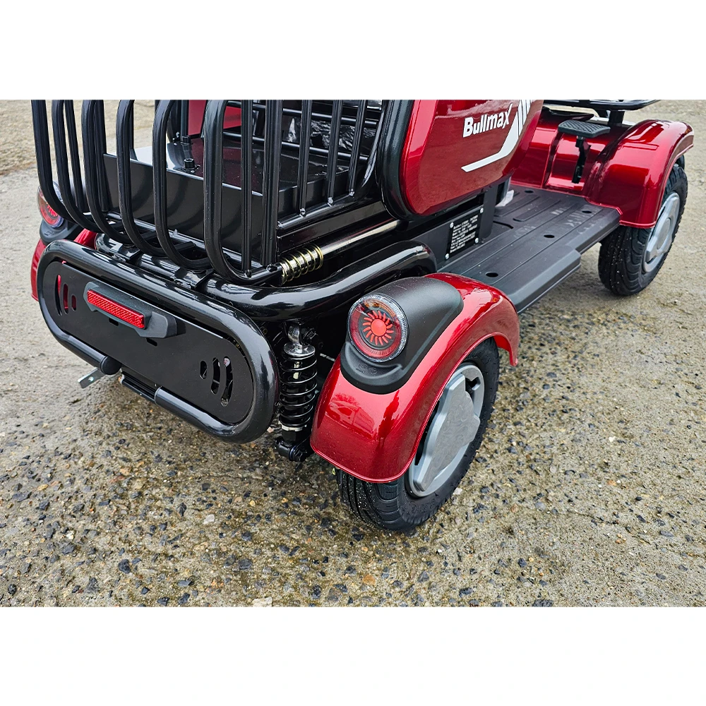 Електрическа четириколка bullmax a9, рекуперация, магнитна спирачка, 1500w, 48v/20ah