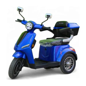 Електрическа триколка max motors fm1, 1500w, син металик