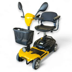 Инвалидна електрическа четириколка volt electric n1 maxi 500w, разглобяема, 500w, жълта